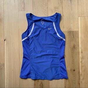 Women’s NIKE Dri-Fit Blue Workout Tank Sz. Small